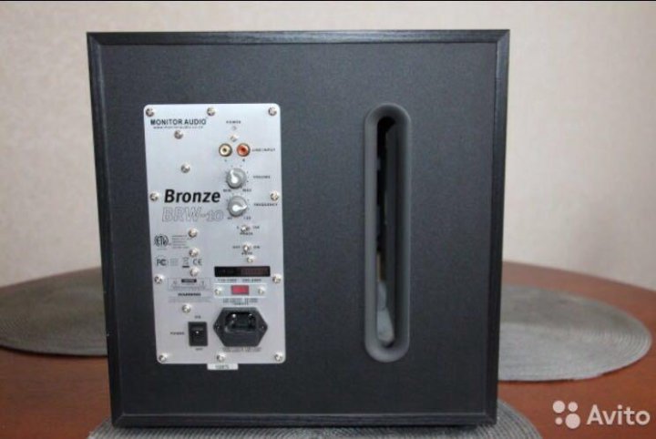 monitor audio bronze brw10 subwoofer