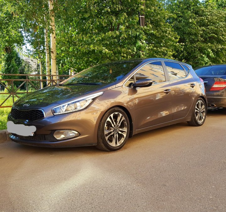 Kia ceed занижение 30