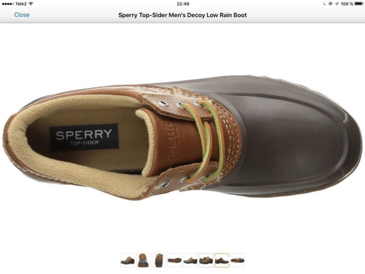sperry decoy boot low