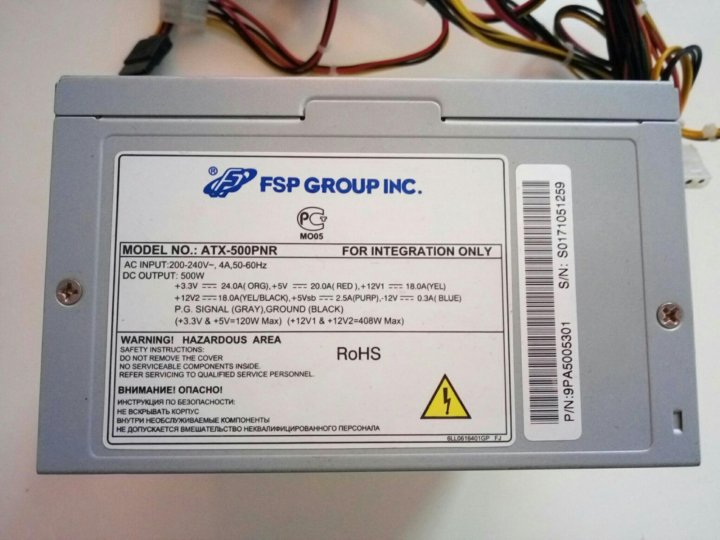 Fsp atx 500pnr схема