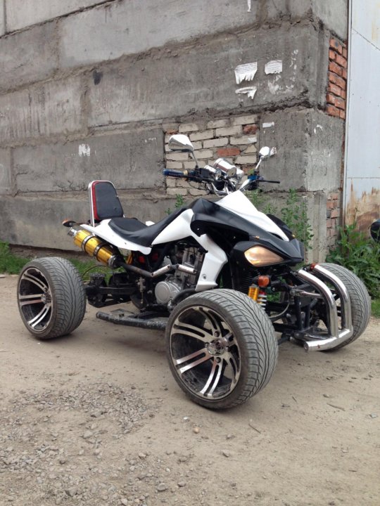 Yamaha Raptor шоссейный