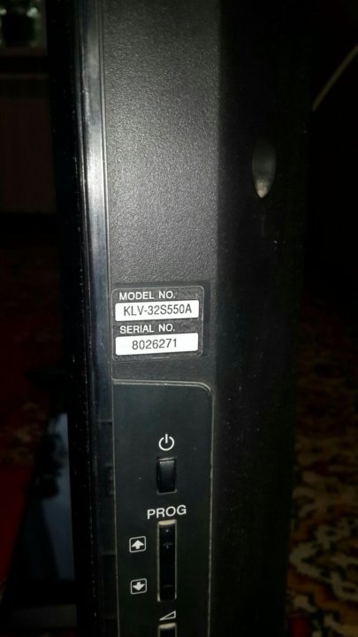 Sony klv 32s550a нет изображения