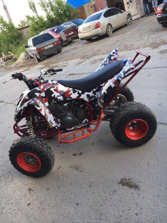 Бугель на Yamaha Raptor