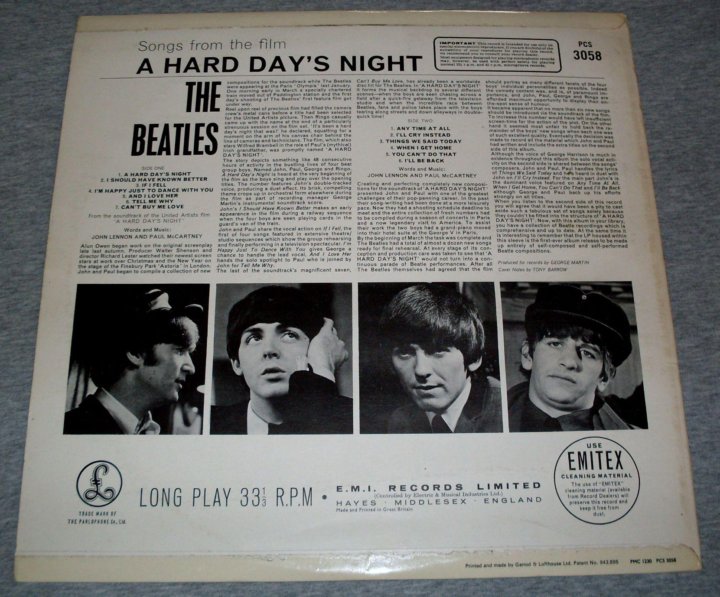 A hard day's. Beatles 