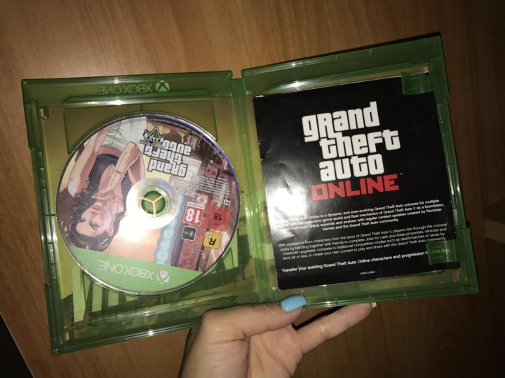 Диск gta 5 xbox