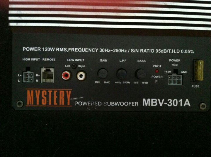 Mystery mbv 301a схема