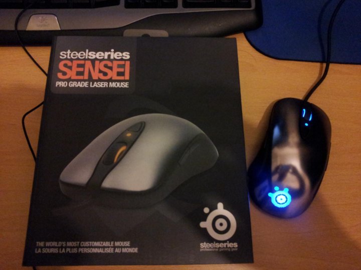 Б/У и уценка Мышь SteelSeries Sensei Ten, black - купить в интернет-магазине по