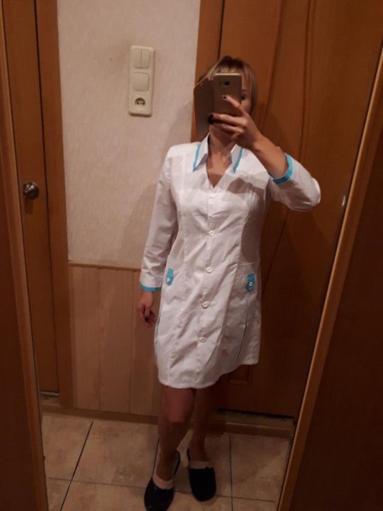Медсестры в халатах на нижнее белье реальные
