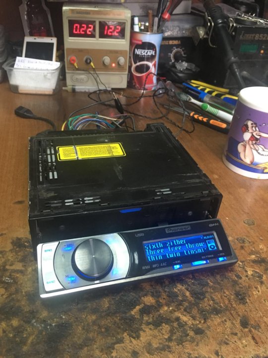 Автомагнитола pioneer deh p7000ub не включается