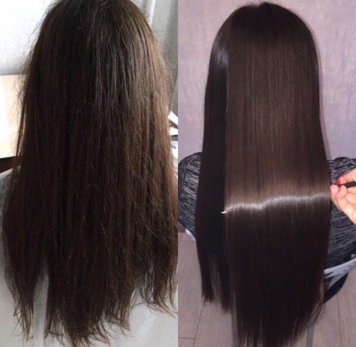 Процедура для волос биксипластия фото до и после