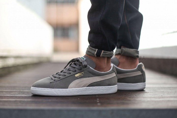 Puma Suede мужские на ноге