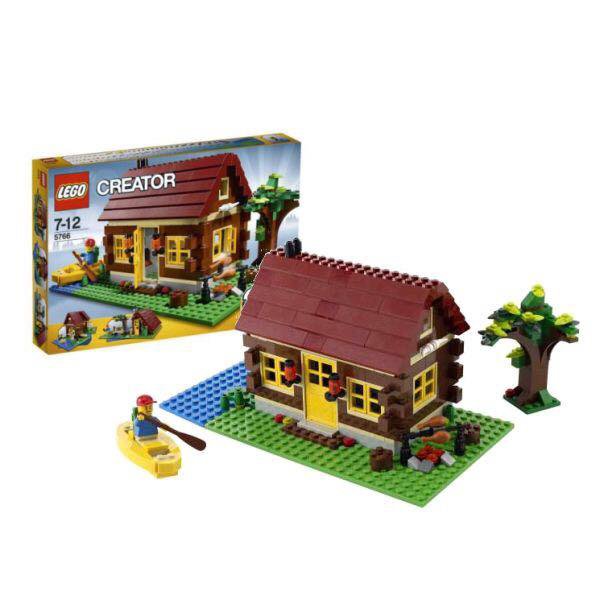 Log creator. Лего креатор 5766. Лего creator 3 в 1 5766. LEGO creator log Cabin. Лего креатор домик в лесу.