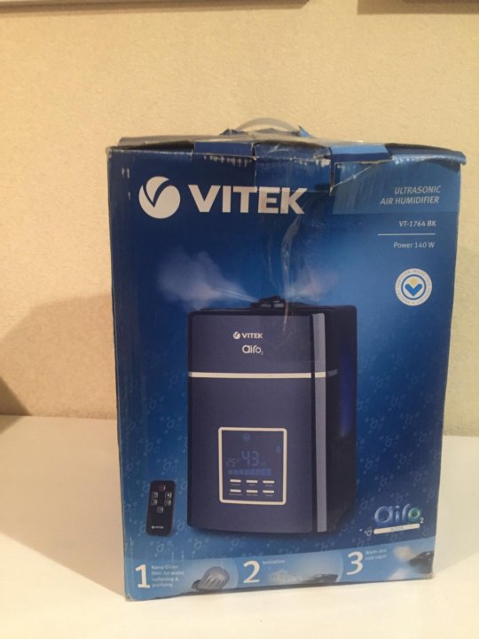 Увлажнитель vitek airo2