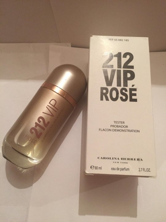 212 Vip Rose Carolina Herrera 80ml тестер купить в санкт