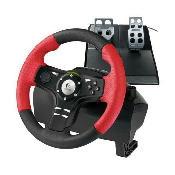 Как снять игровой руль Игровой руль Logitech - купить в Красноярске, цена 1 300 руб., продано 16 декабр
