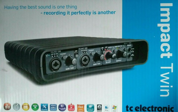 Звуковая карта tc electronic impact twin