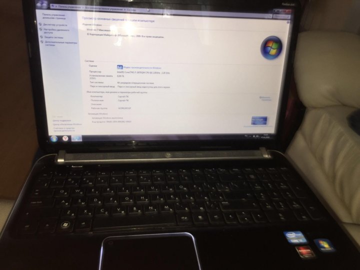 Hp pavilion dv9000 нет изображения