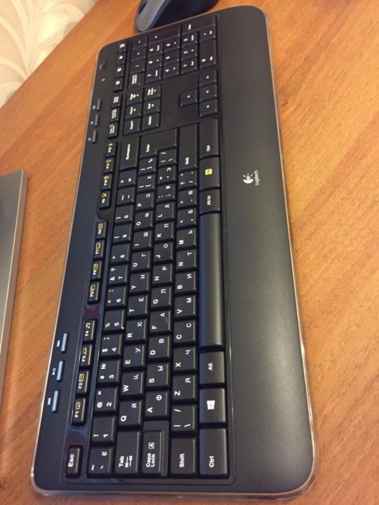Беспроводная клавиатура Logitech k520 – купить в Москве, цена 1 500 руб ...