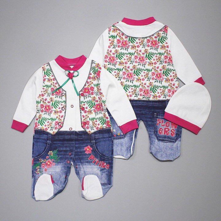 скидки на летнюю коллекцию детской одежды и обуви -20%. 4119 бирюза. детская одежда 56 см. комбинезон с кнопками швы наружу с царапками арт 2311-56 р экрю топотушки. турецкие костюмчики для новорожденных.