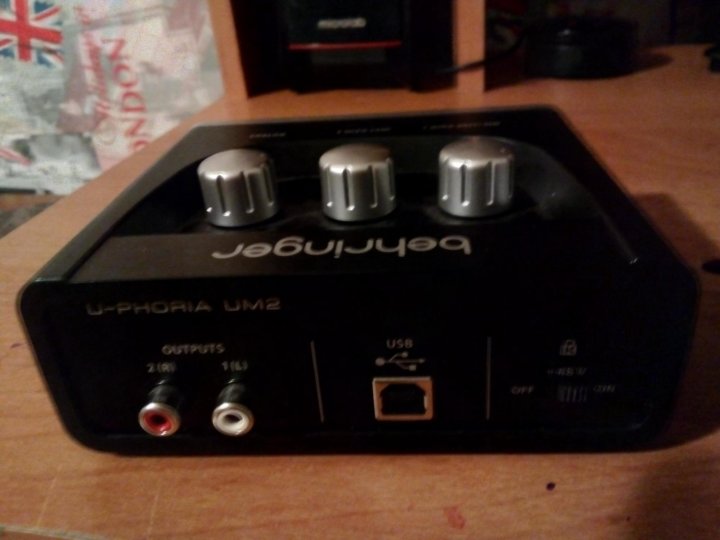 Внешняя звуковая карта с usb behringer umc404hd