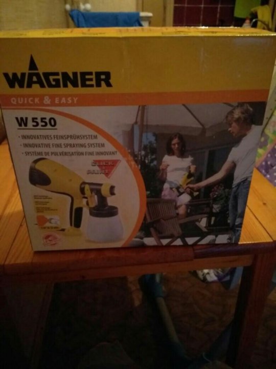 Краскопульт электрический wagner w550 для тортов