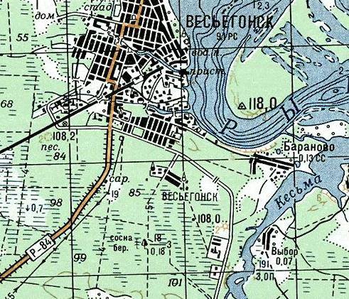 Топографическая карта псковской области подробная