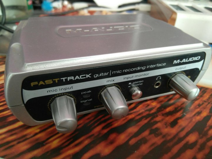 Звуковая карта m audio fast track