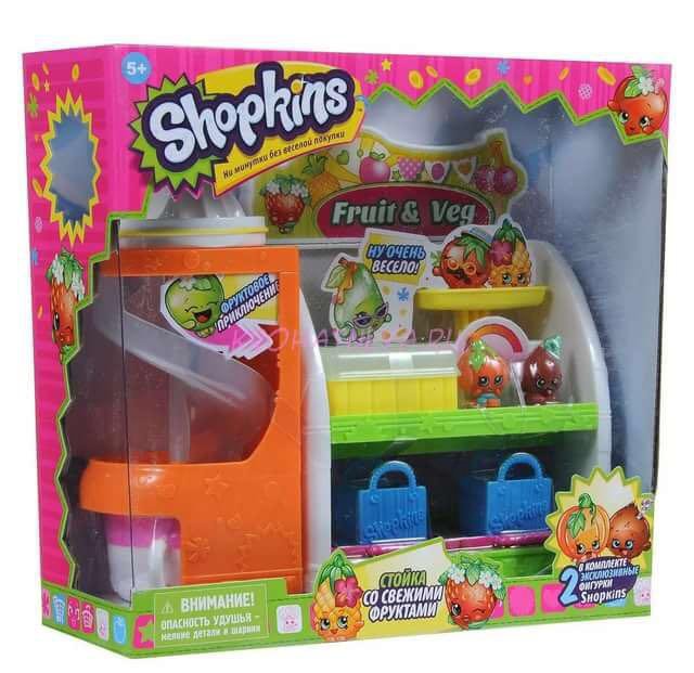 Игровой набор moose shopkins овощная лавка