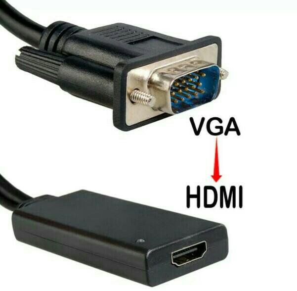 Нет изображения через переходник hdmi vga