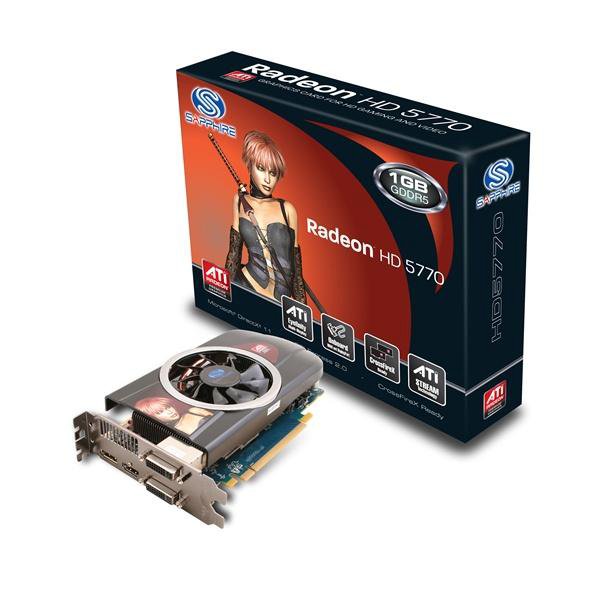 Видеокарта Sapphire Radeon hd5770 1gb.