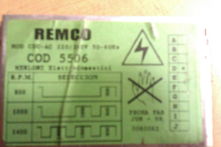 Remco 5035 91200604 схема