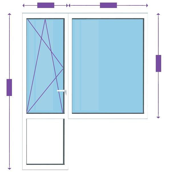 Размер окна на кухне в хрущевке в пятиэтажке