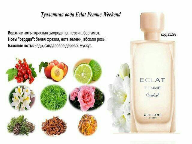 Weekend отзывы. Туалетная вода Oriflame Eclat femme weekend. Эклат уикенд Орифлейм. Туалетная вода эклат Фемме Орифлейм. Духи Eclat Орифлейм weekend.