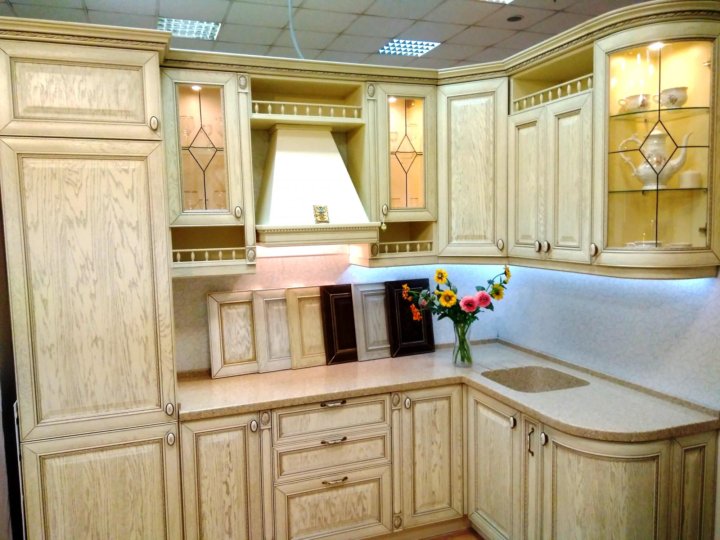 Кухни фасад дуб фото