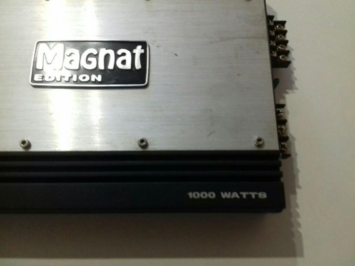 Magnat edition four 1000 watts. 