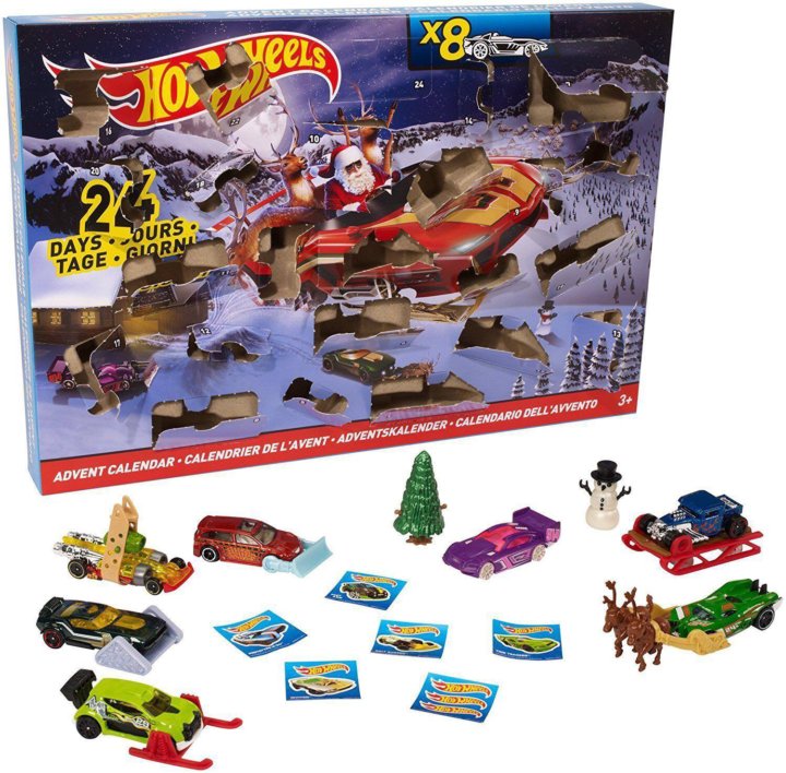 Hot Wheels Новогодний Календарь