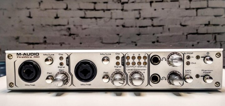 Звуковая карта m audio firewire 410