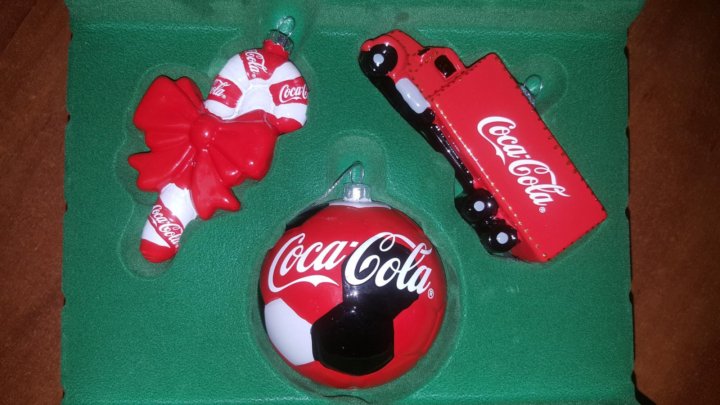 Елочная игрушка Coca Cola