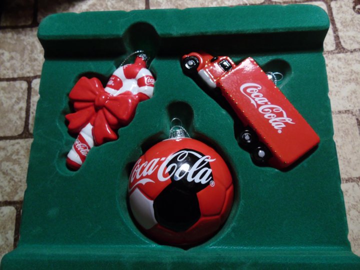 Елочная игрушка Coca Cola