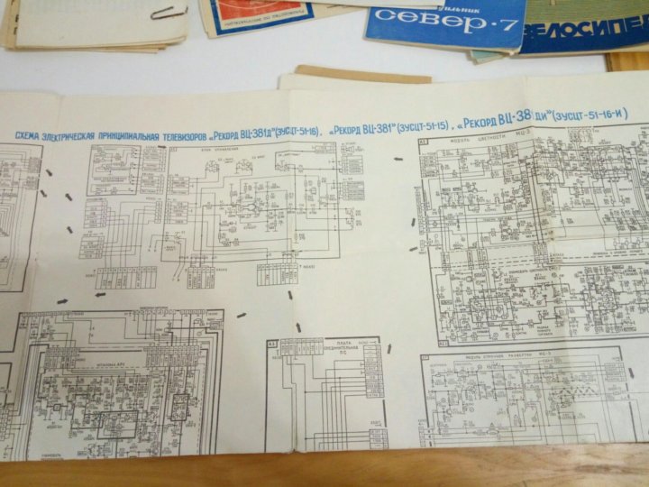 Схема телевизора рекорд