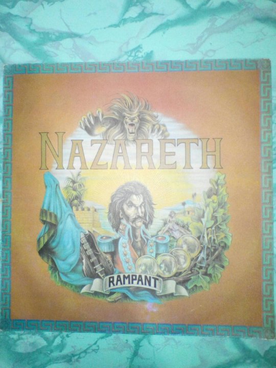 Rampant nazareth. Группа Nazareth обложки. Nazareth "Rampant". Genesis – a Trick of the Tail.