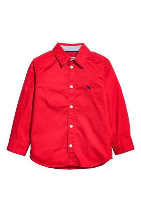 Красная рубашка мальчику
