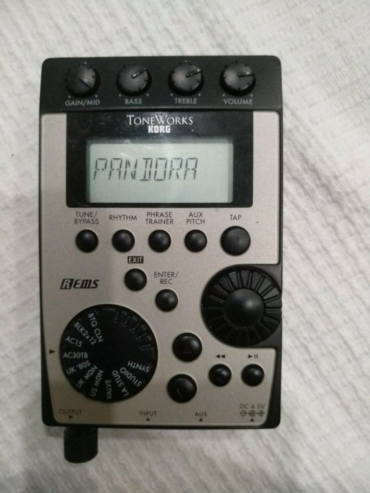 Korg pandora mini инструкция на русском