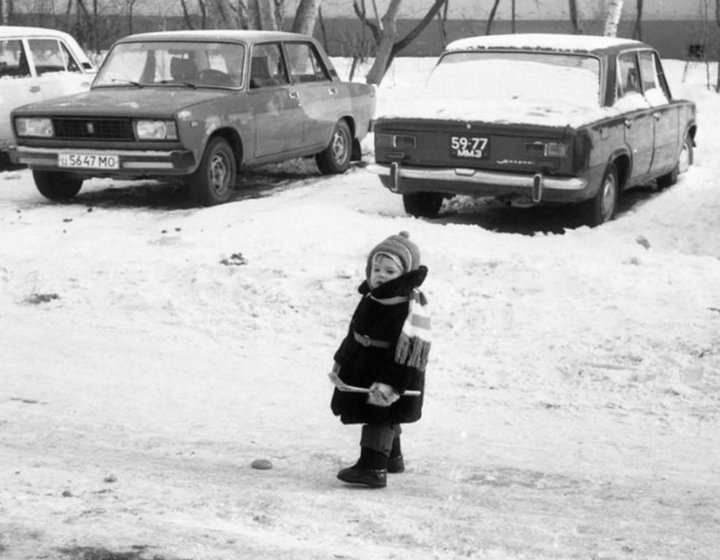 Конечно в детстве