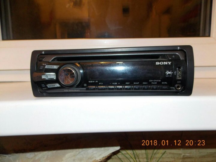 Магнитола sony cdx gt437ue инструкция