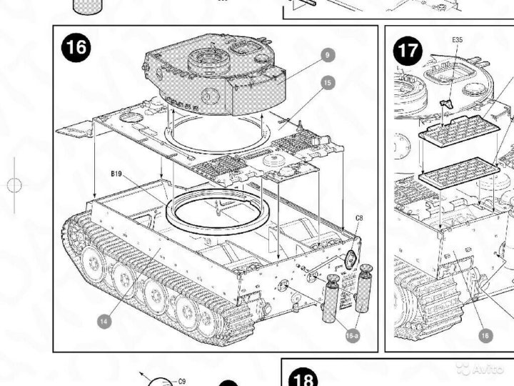 Tiger 1 схема