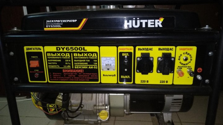Генератор huter dy6500l. Генератор huter dy6500l