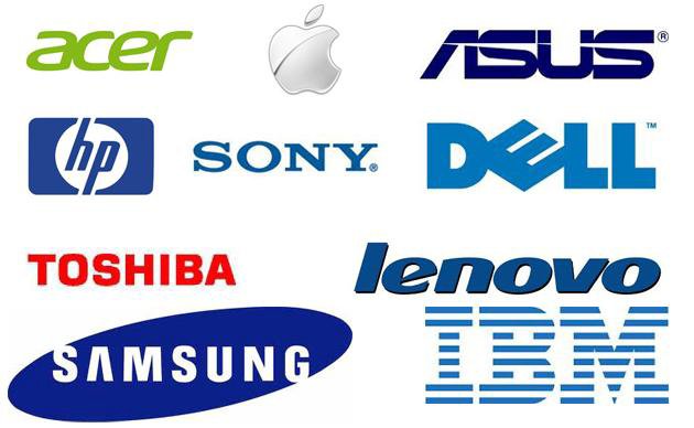Эмблемы ноутбуков