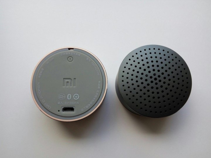 Колонка mi portable 16w. Колонка мини серый фото. спикер купить.