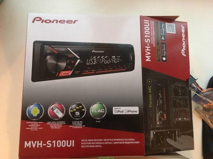 Магнитола pioneer mvh s100uba инструкция